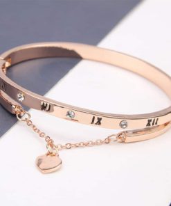 Heart Forever Love Charm Bracelet