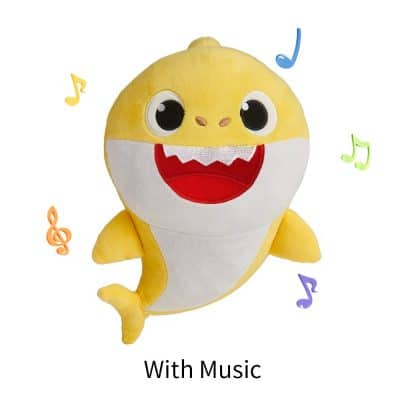 Plush Singing Baby Shark Toy