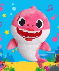 Plush Singing Baby Shark Toy