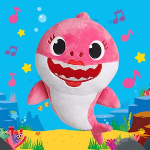 Plush Singing Baby Shark Toy