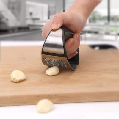 Professional Stainless Steel Garlic Press