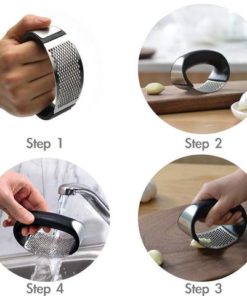 Professional Stainless Steel Garlic Press