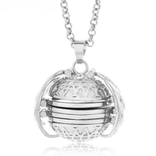 Angel Wing Expandable Locket - Image 2