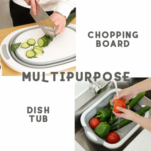 Foldable Multi-Function Chopping Board - Image 2