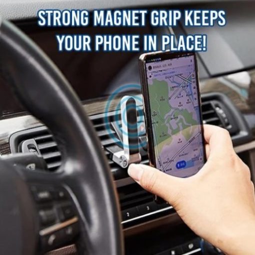 Minimalist Magnetic Car Phone Holder - Image 4