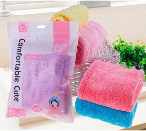 Rapid Drying Hair Towel - Image 3