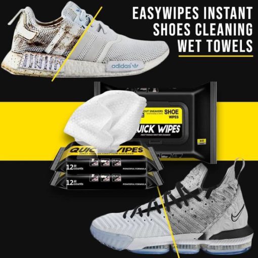 EasyWipes Instant Shoes Cleaning Wet Towels