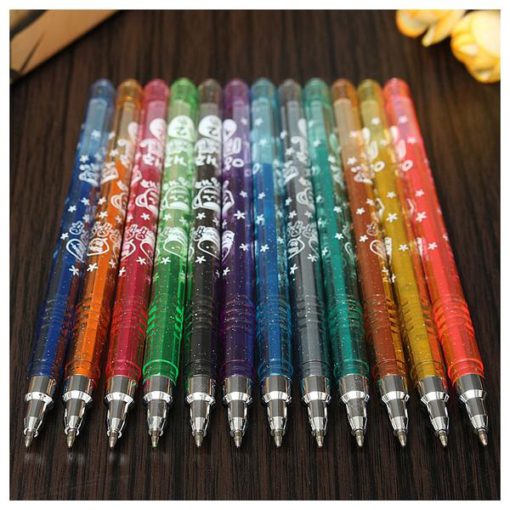 Galaxy Glitter Gel Pen Set - Image 4