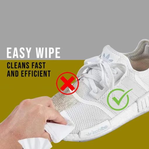 EasyWipes Instant Shoes Cleaning Wet Towels - Image 3