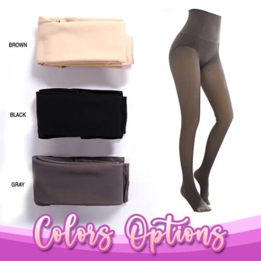 Faux Sheer Warming Pantyhose - Image 2