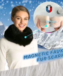 Magnetic Faux Fox Fur Scarf