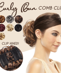 Curly Bun Comb Clip