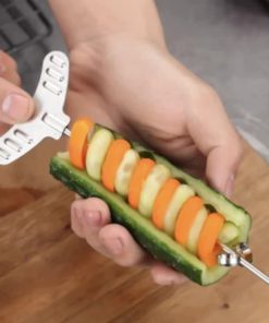 VEGETABLE FRUIT SPIRAL KNIFE