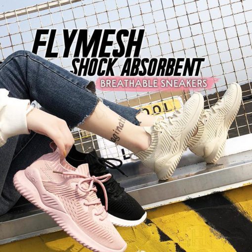 FlyMesh Shock Absorbent Breathable Sneakers - Image 6