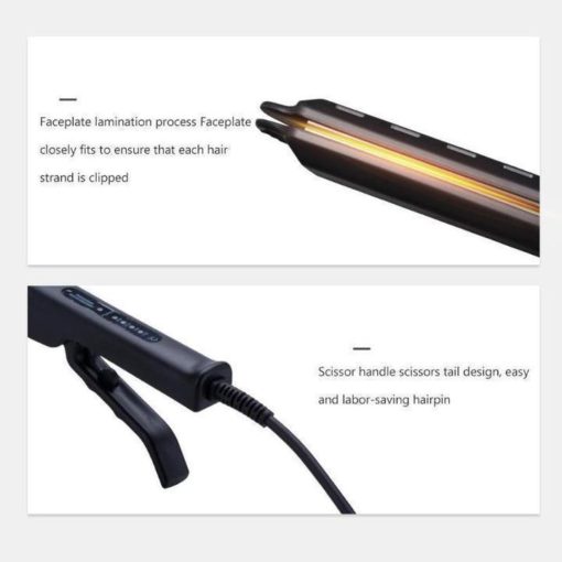 BaByTIless®Ceramic Tourmaline Ionic Flat Iron Hair Straightener - Image 5