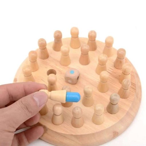 Wooden Memory Match Stick Chess - Image 4