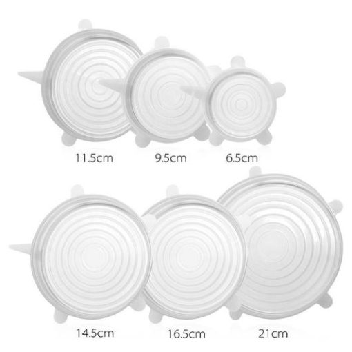 Stretch & Fit - Silicone Stretch Lids (6pcs) - Image 5