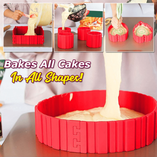 Free Shaping Silicone Cake Mould - Image 5