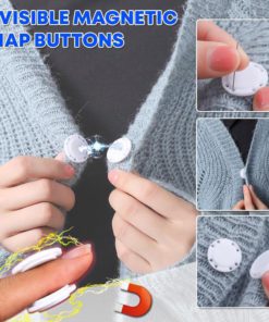 Invisible Magnetic Snap Buttons