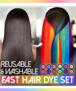 Reusable & Washable Fast Hair Dye Set