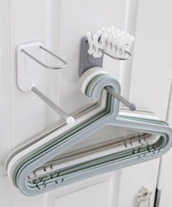 Wall Mounted Clothes Hanger Organizer