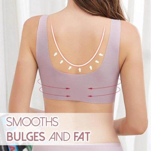 5D Front-Buckle Wireless Lifting Bra - Image 6