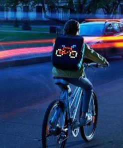 APP control LED Smile Backpack