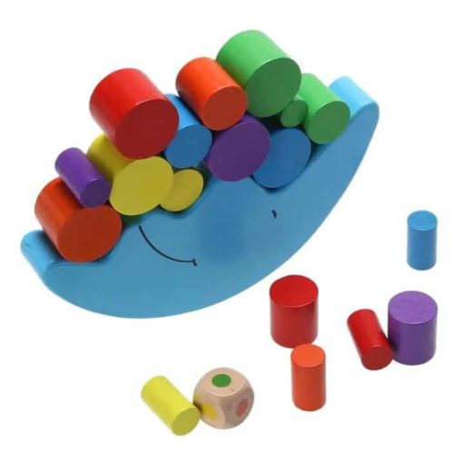 Moon Equilibrium & Color Learning Toy - Image 3