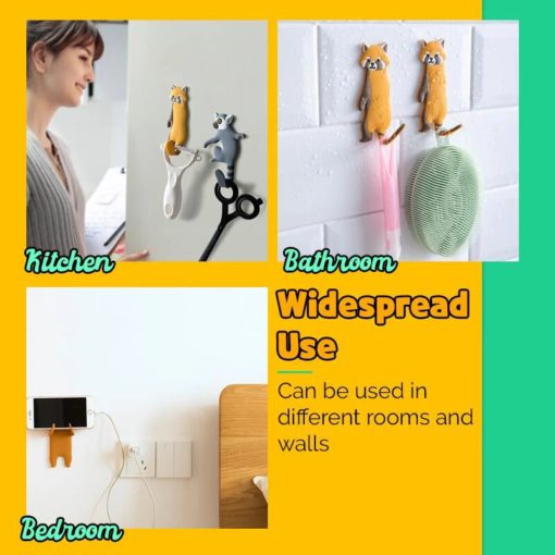 Free Adjustable Multifunctional Animal Wall Hanger - Image 8