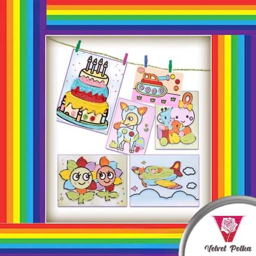 FUNArtz Rainbow Rope Painting Kit - Image 3