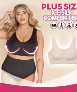 Plus Size Ice Silk Comfort Bra