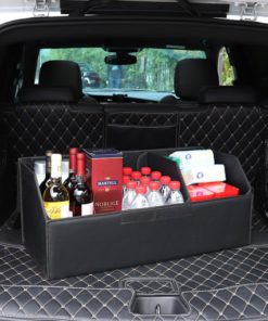 Car LOGO Trunk Organizer Box