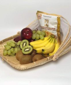 Hand-Woven Food Serving Basket