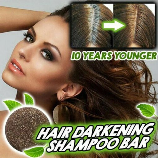 Organic Hair Darkening Shampoo Bar - Image 6