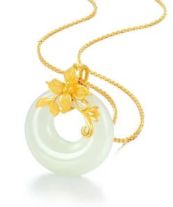 White Jade Auspicious Necklace