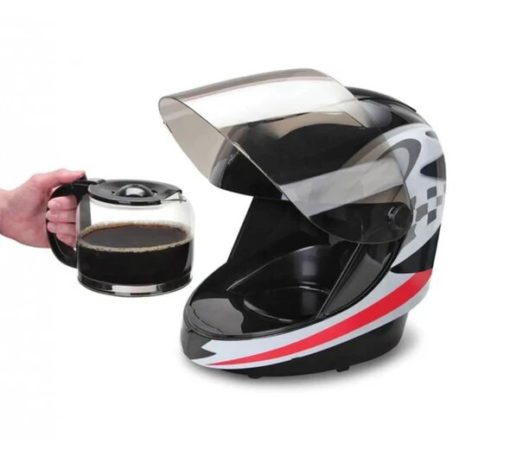 Multifunctional Motorcycle Helmet Coffee Machine - Image 3