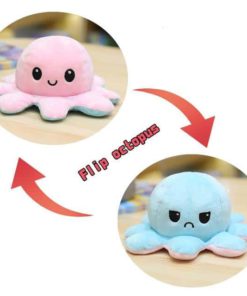 BIG REVERSIBLE OCTOPUS PLUSH TOY