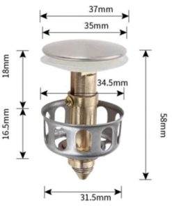 Stainless Steel Push-Type Bounce Core