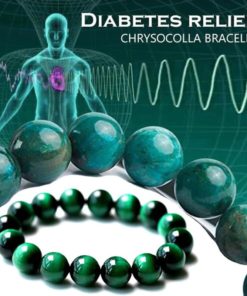 Diabetes Relief Chrysocolla Bracelet