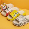 Basix “Eyes” Non-Slip Home Slippers