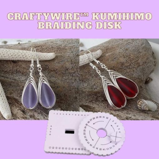 CraftyWire™️ Kumihimo Braiding Disk