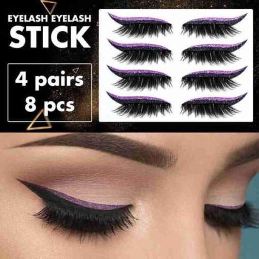 Reusable Eyeliner and Eyelash Stickers - Image 5