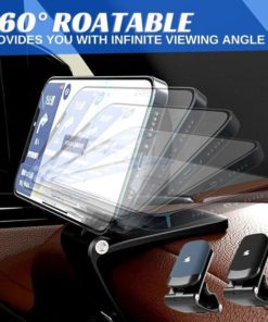 360° Clip-on Magnetic Phone Holder