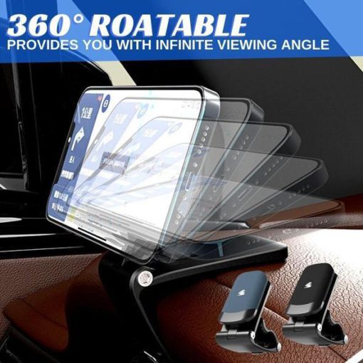 360° Clip-on Magnetic Phone Holder