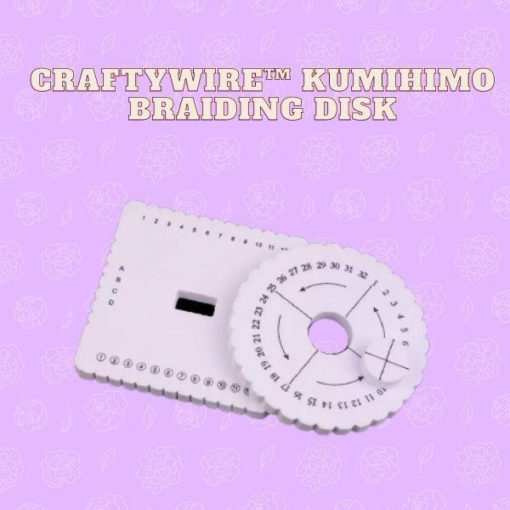 CraftyWire™️ Kumihimo Braiding Disk - Image 4