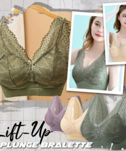 Lace Lift-Up Plunge Bralette