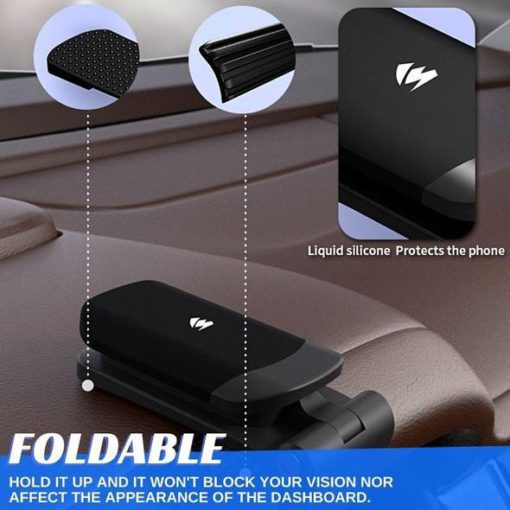 360° Clip-on Magnetic Phone Holder