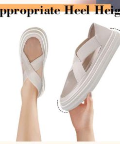 Elasticity Casual Gauze Loafer Sandals