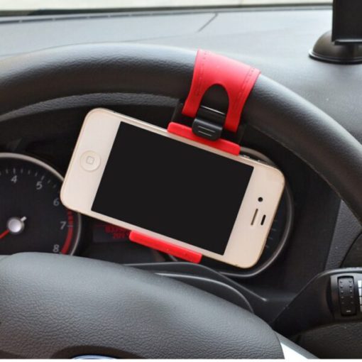 Skid Proof Steering Wheel Phone Mount