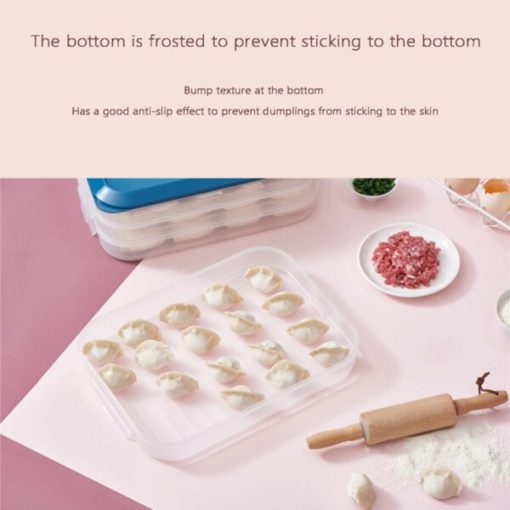 Multi Layers Stacking Fresh Keeping Dumpling Box